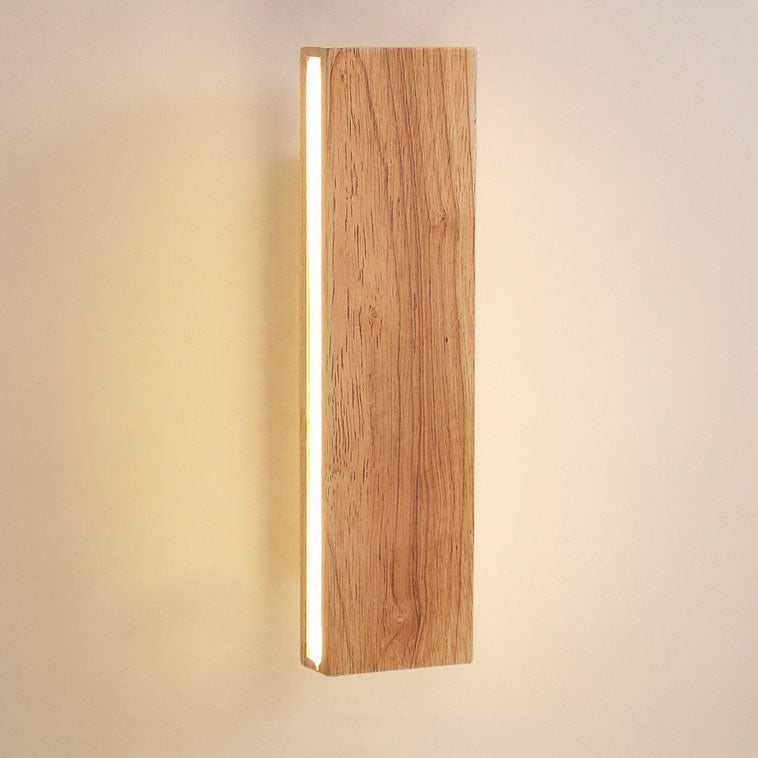 Rotatable Wooden LED Wall Light