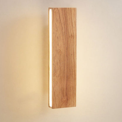 Rotatable Wooden LED Wall Light
