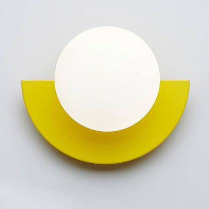 Color Pop Globe Wall Sconce Light
