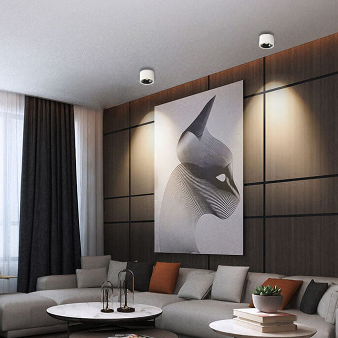 Adjustable Cylinder LED Ceiling Spotlight