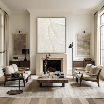 Textured Canvas Painting