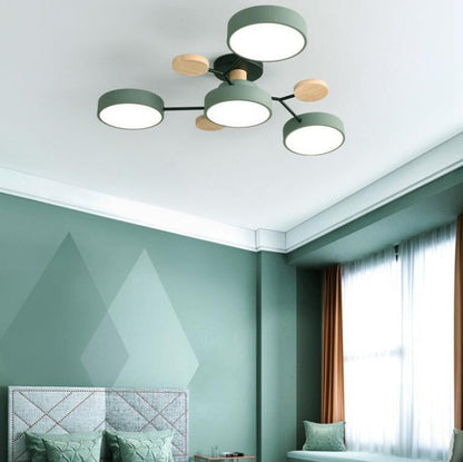 Modern Scandinavian Multi-Branch LED Ceiling Light