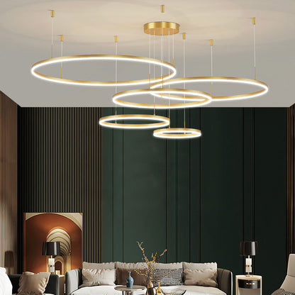LED Ring Pendant Light