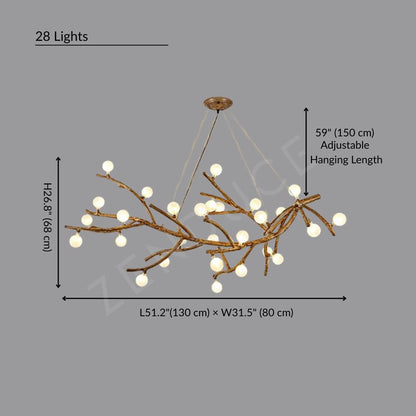 Lunara Glow Chandelier