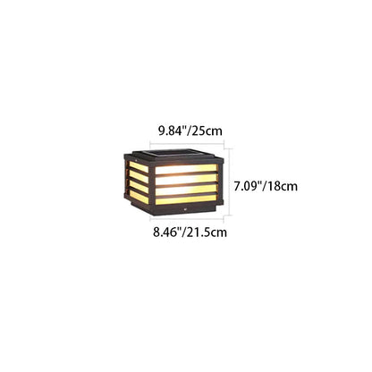 Solar LED Outdoor Fence Post Light