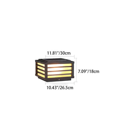 Solar LED Outdoor Fence Post Light