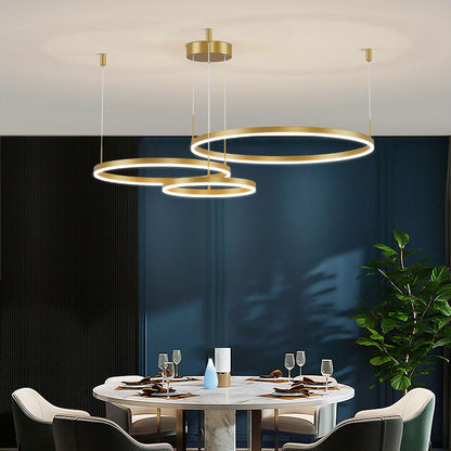 LED Ring Pendant Light