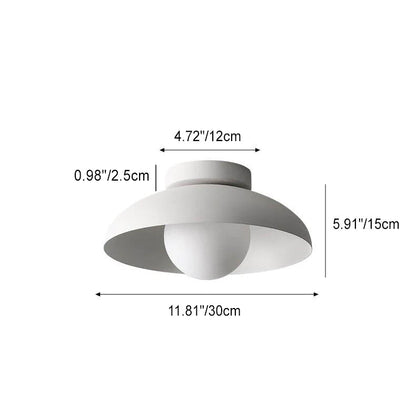 Modern Minimalist Dome Ceiling Light
