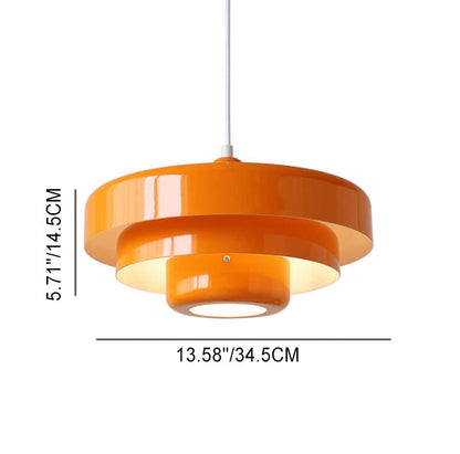 Modern Retro Disc Pendant Ceiling Light