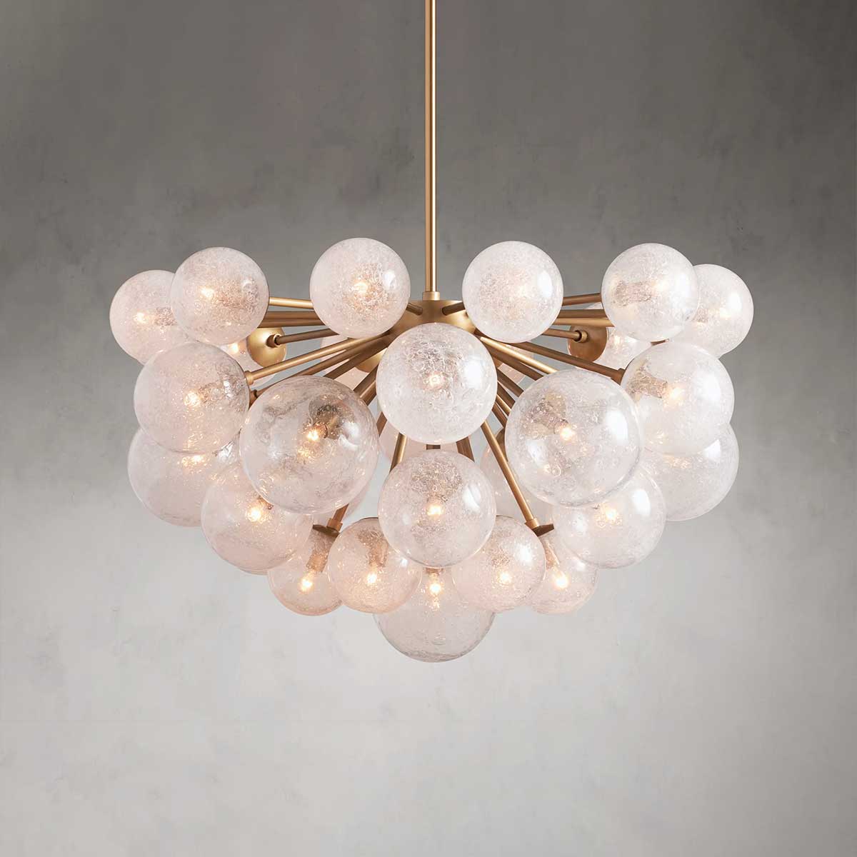 Luminous Globe Cluster Chandelier