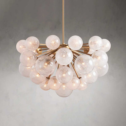 Luminous Globe Cluster Chandelier