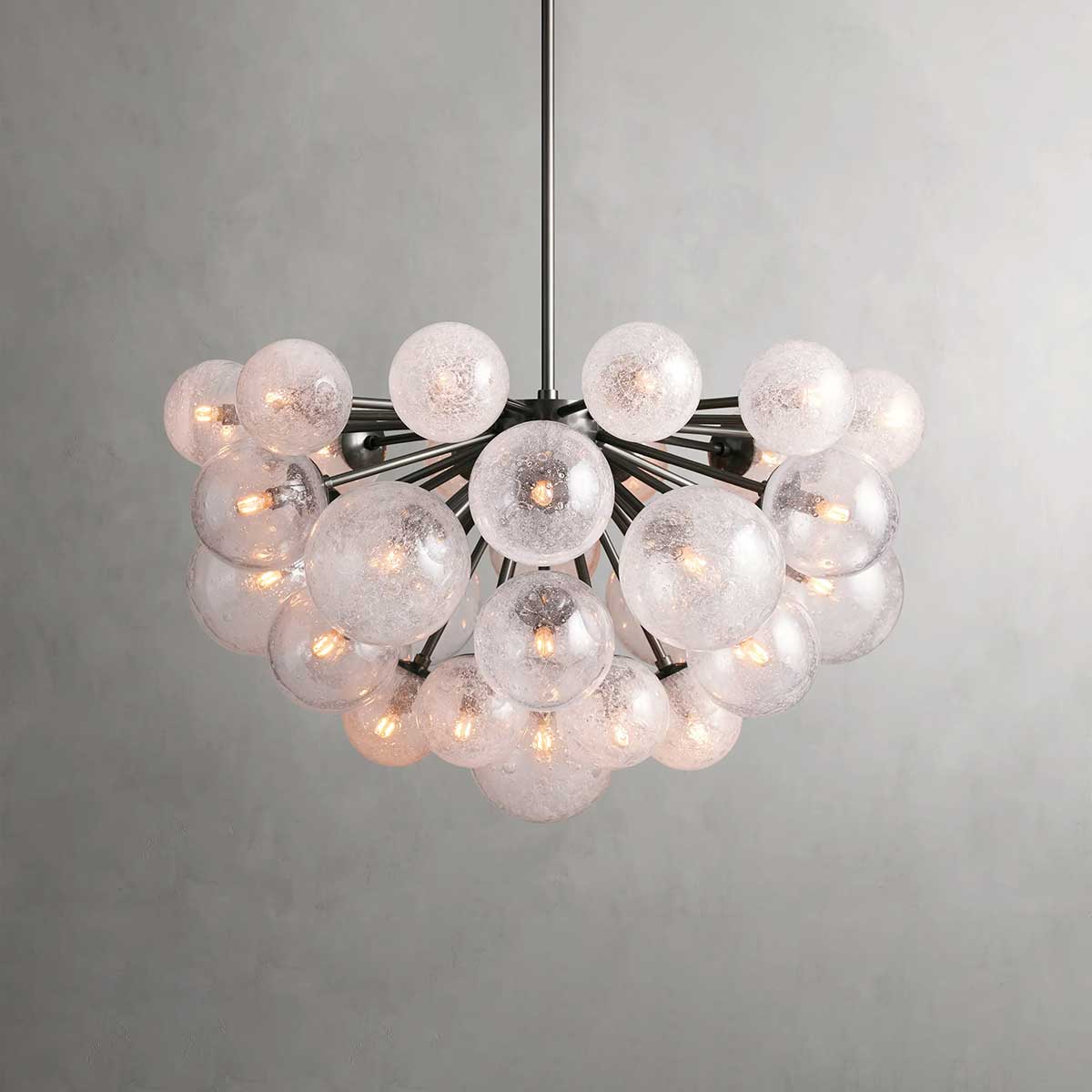 Luminous Globe Cluster Chandelier