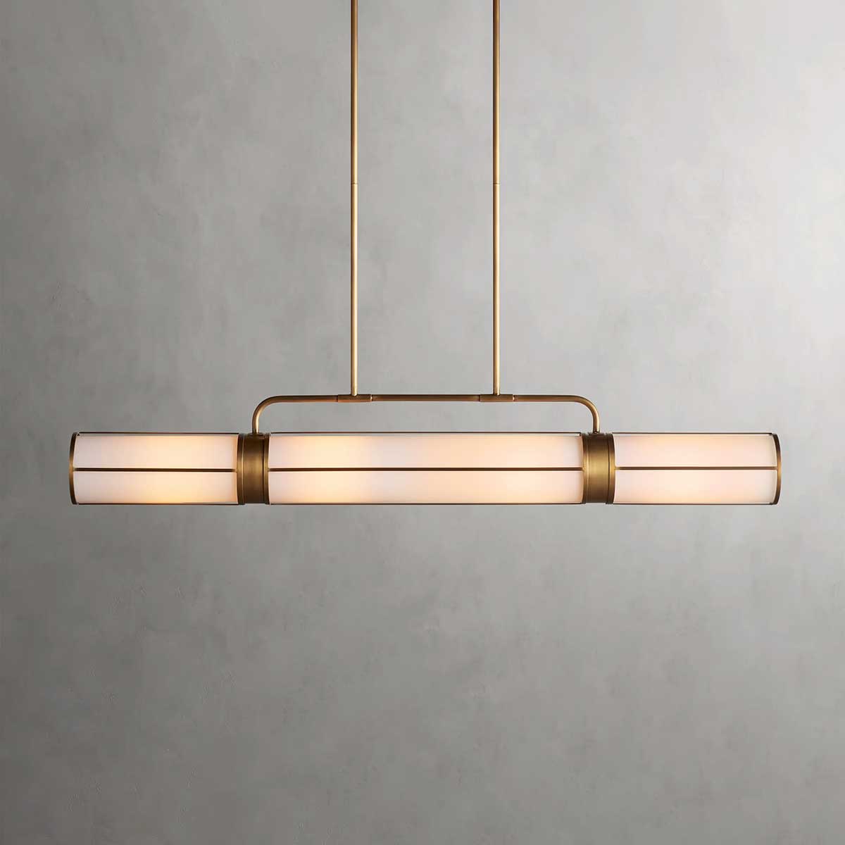 Remming Linear Tube Chandelier