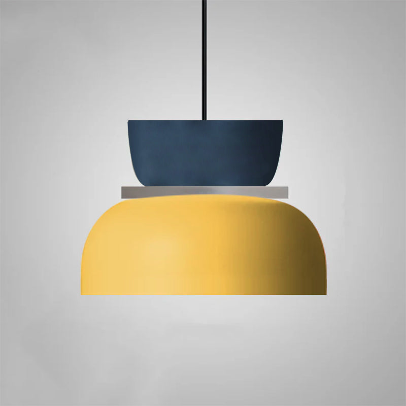 Modern Color Block Minimal Pendant Light