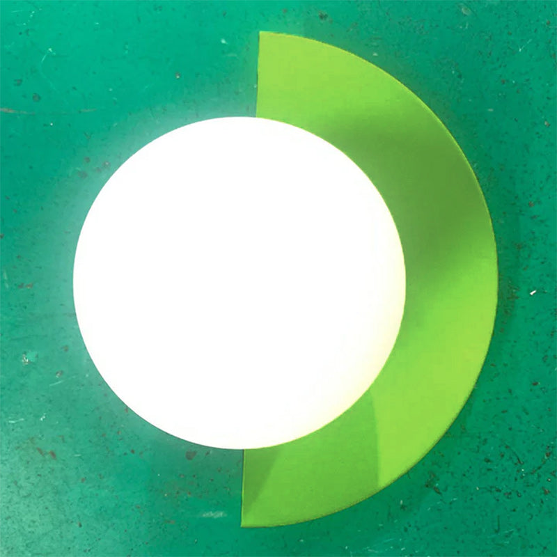 Color Pop Globe Wall Sconce Light