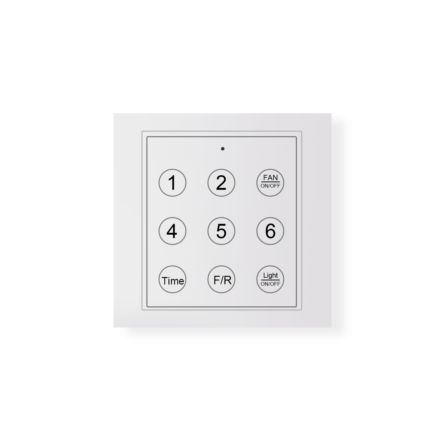 Modern Wooden LED Ceiling Fan Light