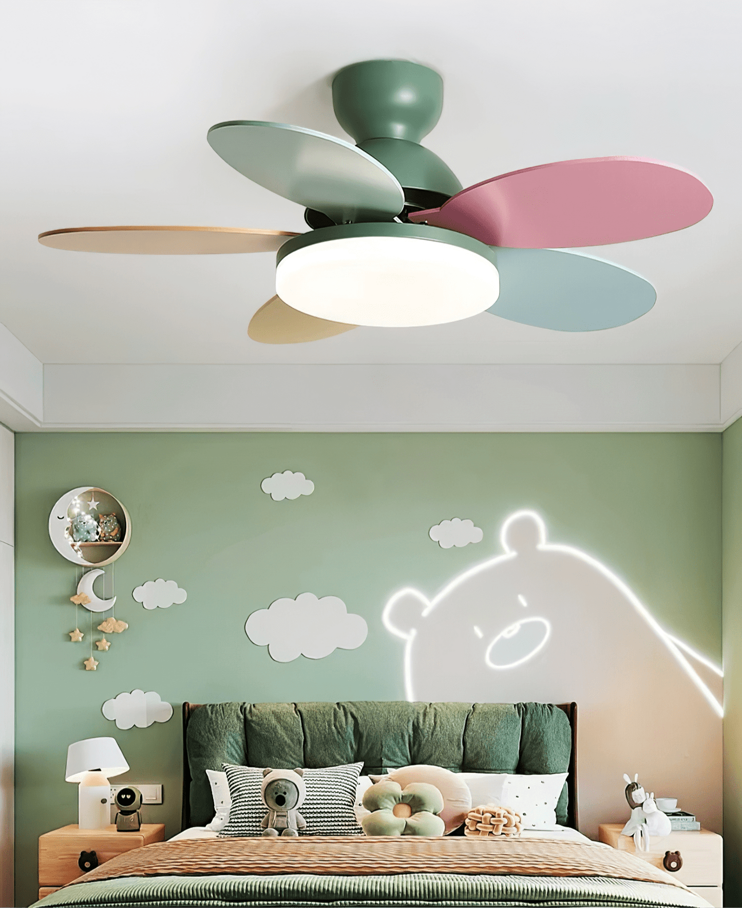 Petal Breeze Ceiling Fan Light