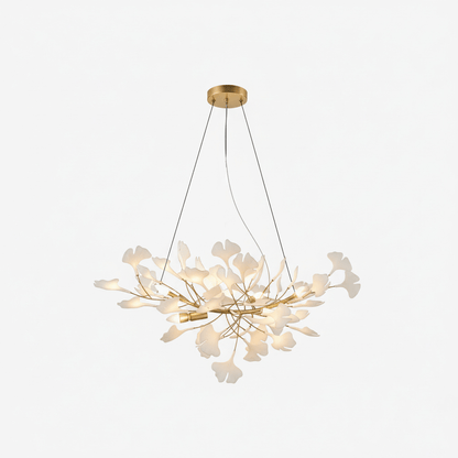 Modern Gingko Leaf Chandelier