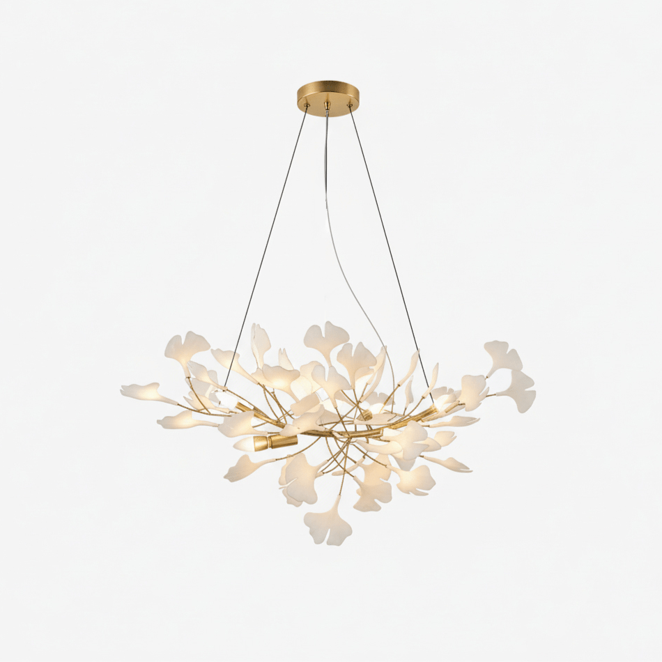 Modern Gingko Leaf Chandelier
