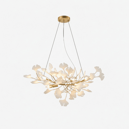 Modern Gingko Leaf Chandelier