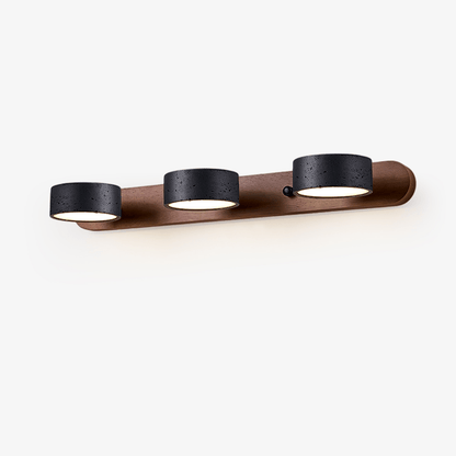 Obsidian Trio Wall Light