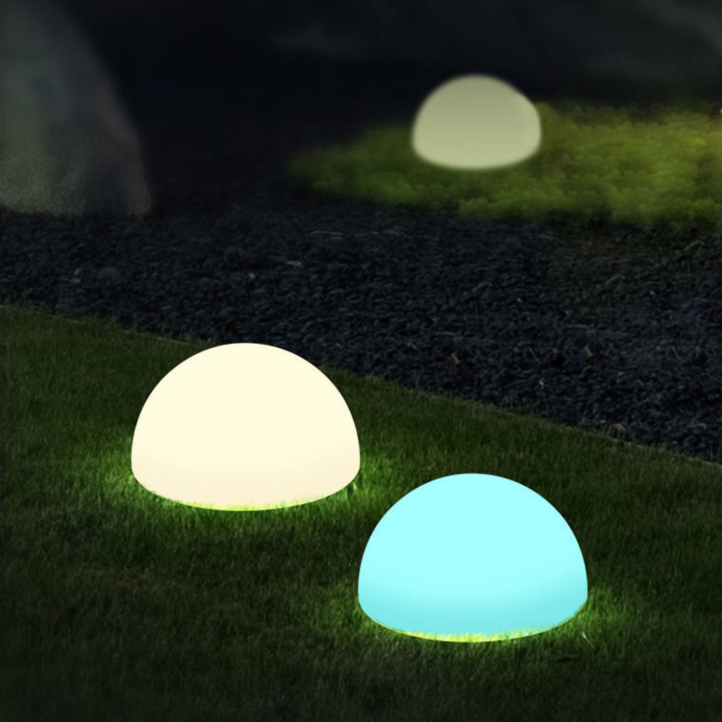 Solar LED Outdoor Glow Ball Light