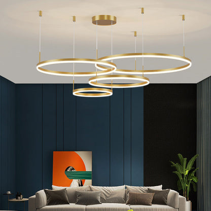 LED Ring Pendant Light