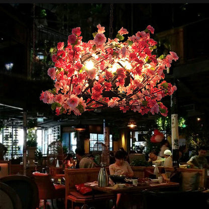 Blossom Flower LED Chandelier Pendant Light