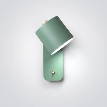 Adjustable Macaron Cylinder Wall Light