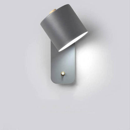 Adjustable Macaron Cylinder Wall Light