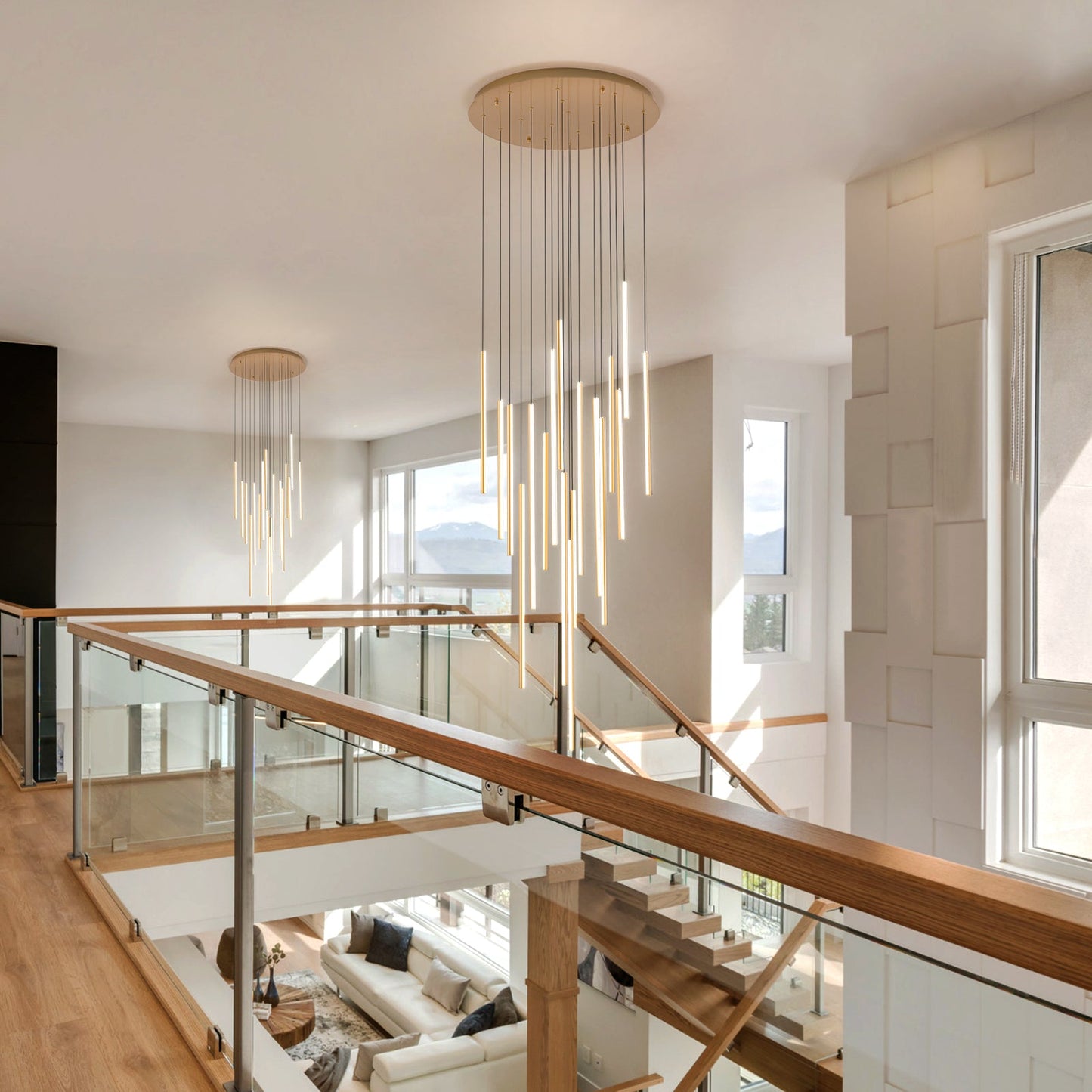 Auralis Cascade LED Pendant Light