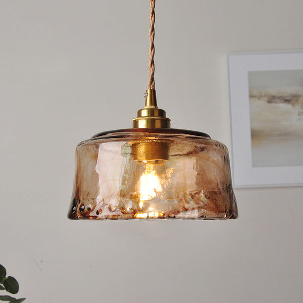 Handcrafted Glass Pendant Light