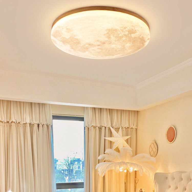 Modern Moon LED Ceiling Light