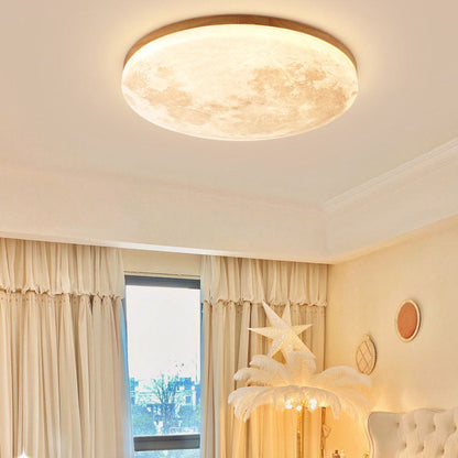 Modern Moon LED Ceiling Light
