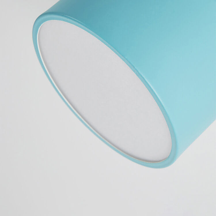 Modern Nordic Wood Accent LED Ceiling Light