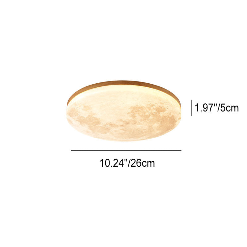 Modern Moon LED Ceiling Light