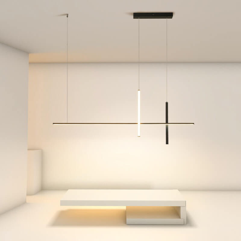 Minimalist Linear LED Pendant Light
