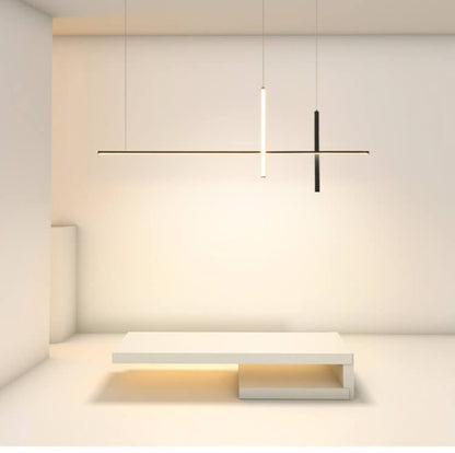 Minimalist Linear LED Pendant Light