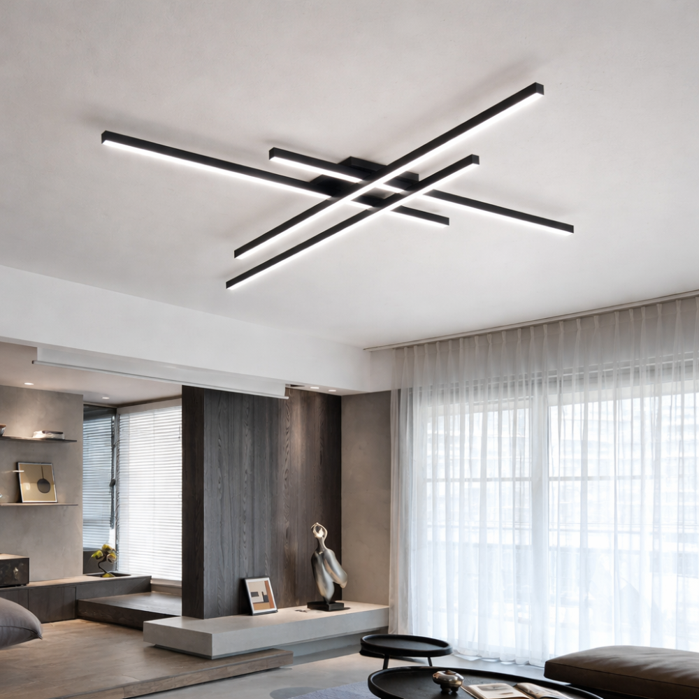 WOMO Simple Low Profile Flush Mount Ceiling Light-WM1004