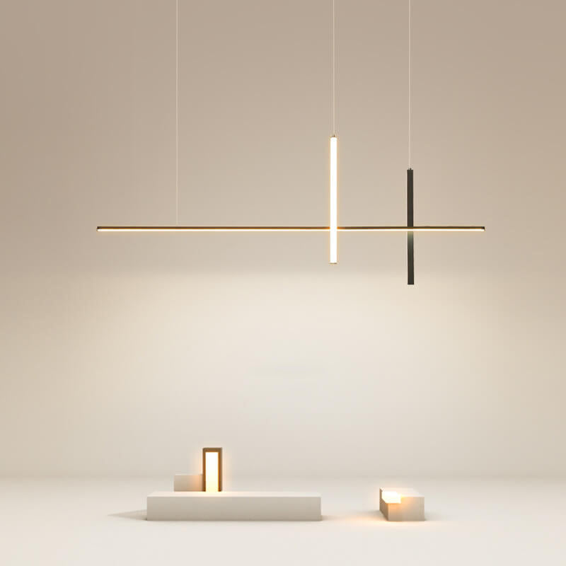 Minimalist Linear LED Pendant Light