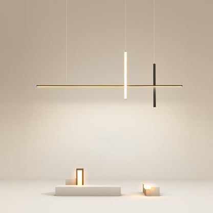 Minimalist Linear LED Pendant Light