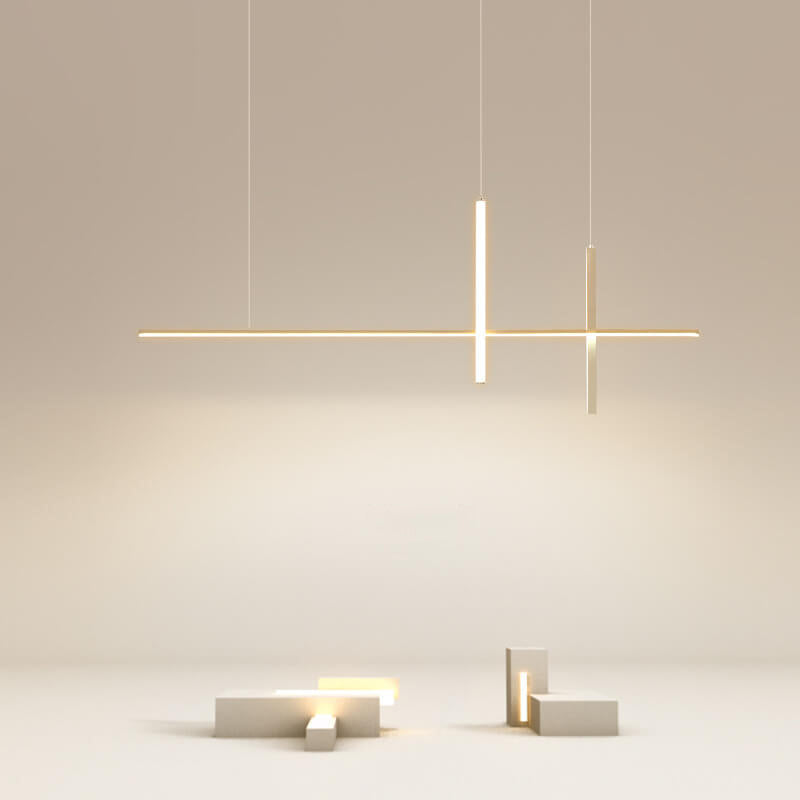 Minimalist Linear LED Pendant Light