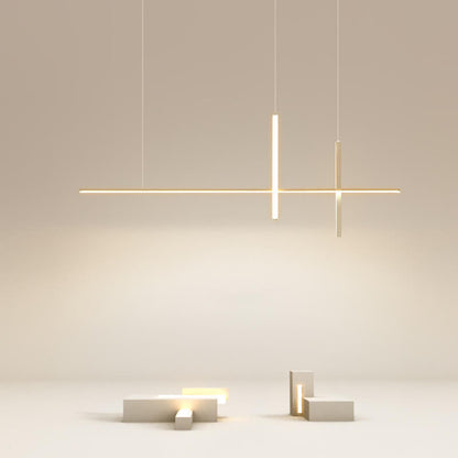Minimalist Linear LED Pendant Light
