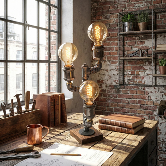Rustora Edison Table Lamp