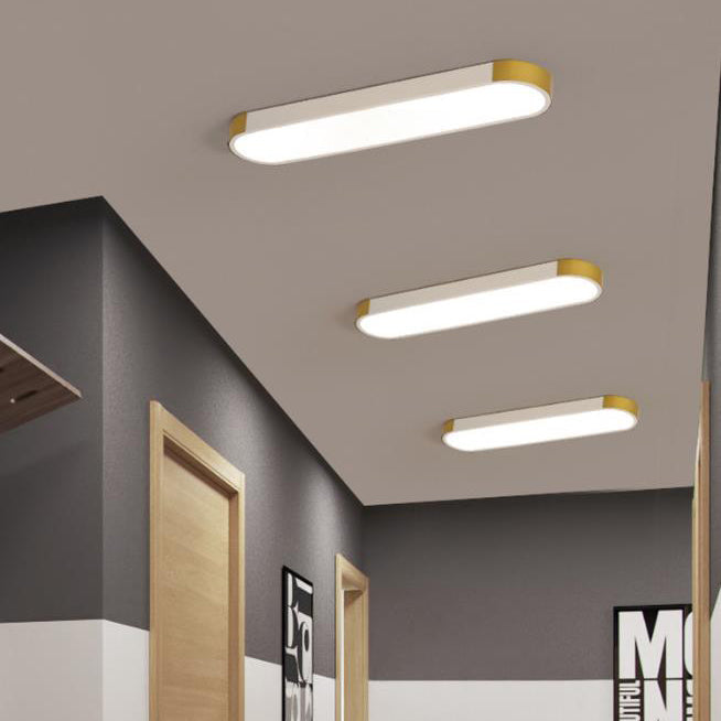 Modern Slim Oval LED Ceiling Light