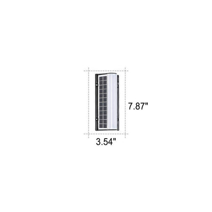 Modern Solar LED Outdoor Wall Light Bar