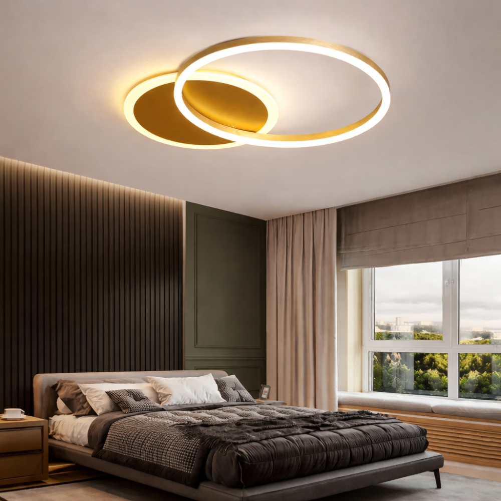 Modern Ring LED Flush Mount Ceiling Light