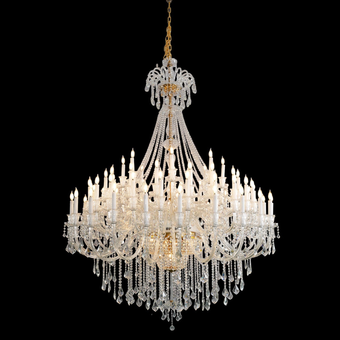 Crystal Candle Chandelier