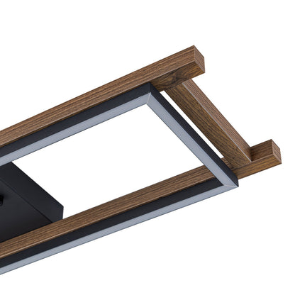 Haven Wood LED Flush Mount Ceiling Light