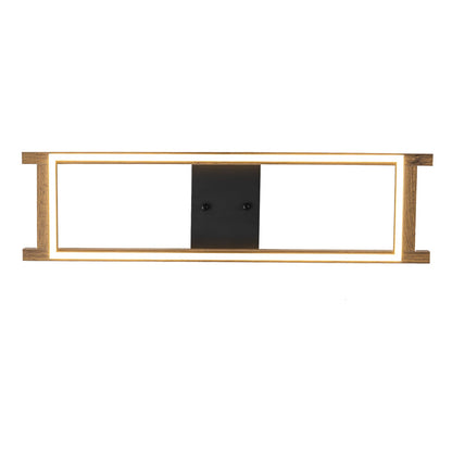 Haven Wood LED Flush Mount Ceiling Light